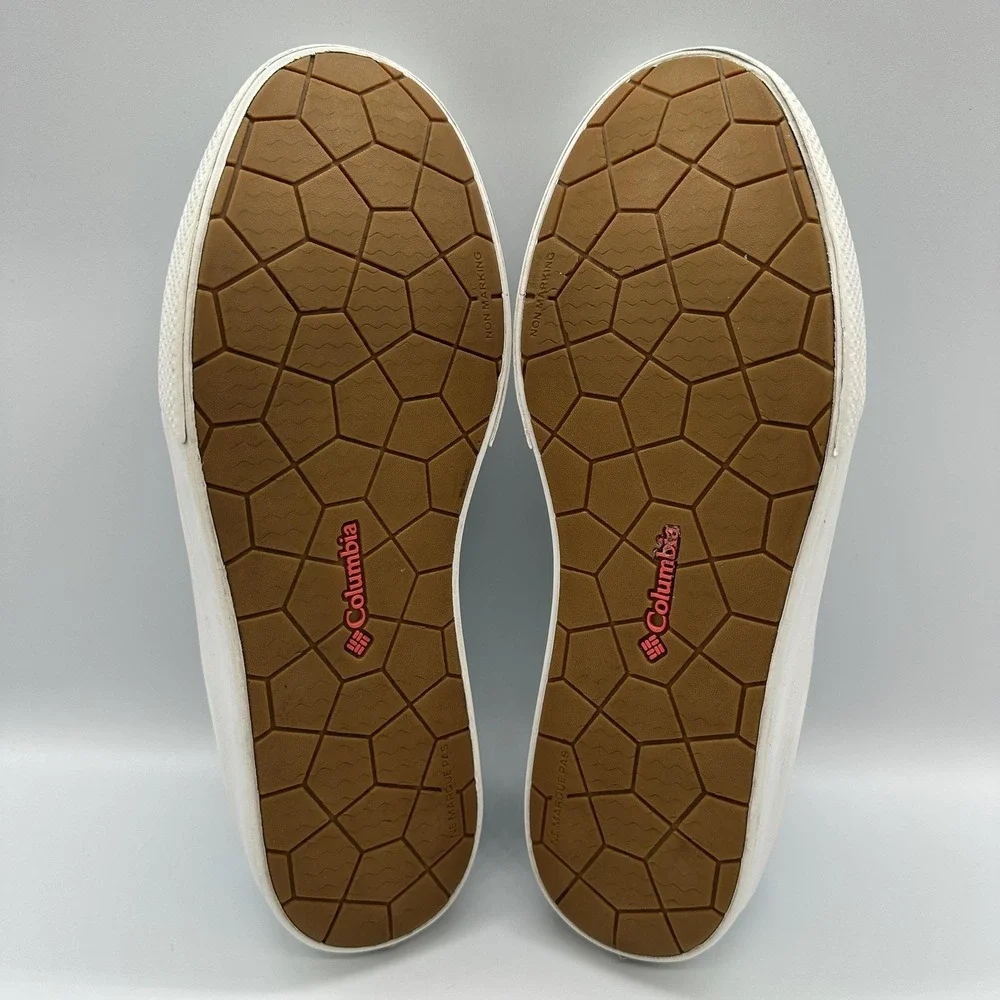 Columbia PFG Shoes Womens Size 9W Blue Mesh Water Boat Deck Sneakers BK1617-468‎